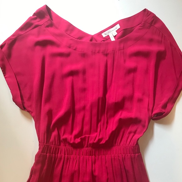 BCBGENERATION Ruby Red Open Back Dress ▪️sz Med - Picture 6 of 8